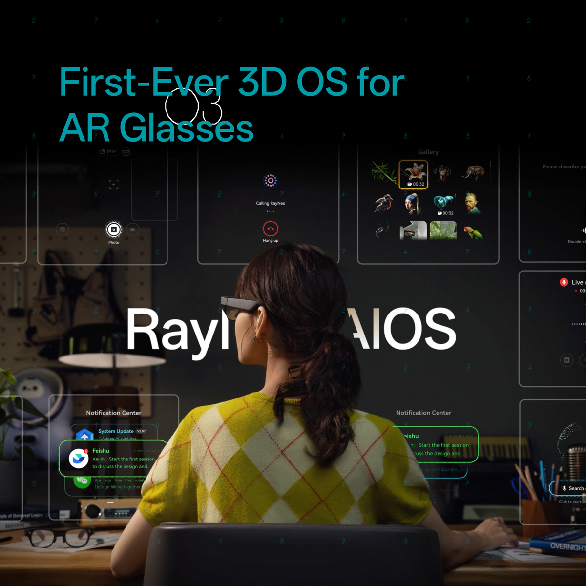 Heads Up Display Glasses – Full AR Display with Always-On AI Assistant – heads up display glasses – photo 5 of 11