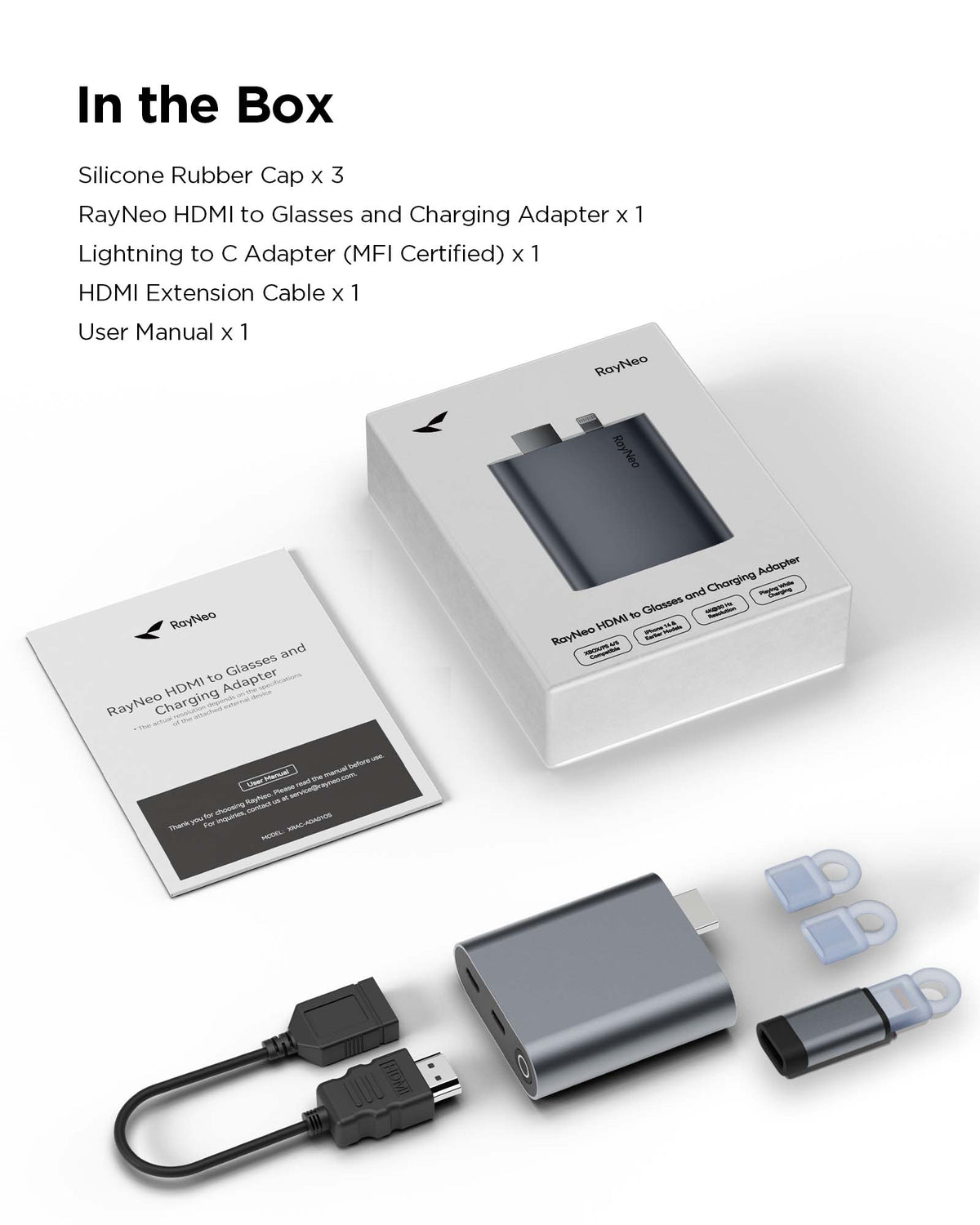 HDMI to USB-C Adapter for AR Glasses – 4K Output with Charging – hdmi to usb c adapter – photo 7 of 7
