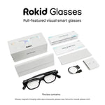 Rokid Glasses lightweight AR smartglasses take photos navigate in real time translate teleprompters AI Glasses Metanexus XR