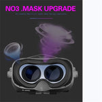 Virtual Reality VR Glasses for Phone IMAX Huge Screen 3D Glasses Google Cardboard Box VR Headset Helmet with Fan,Support Gamepad Metanexus XR