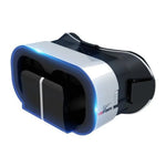 MetaNexusXR V5 4K VR headset displaying IMAX 3D content on a phone for immersive gaming. | MetaNexusXR
