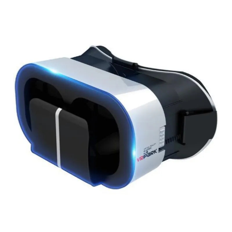 MetaNexusXR V5 4K VR headset displaying IMAX 3D content on a phone for immersive gaming. | MetaNexusXR