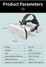 MetaNexusXR G15E VR headset with smartphone display streaming IMAX 3D movie | MetaNexusXR
