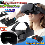 Cardboard-boxed G18 VR headset with smartphone displaying 4K 3D screen | MetaNexusXR