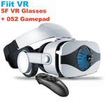 Virtual Reality VR Glasses for Phone IMAX Huge Screen 3D Glasses Google Cardboard Box VR Headset Helmet with Fan,Support Gamepad Metanexus XR
