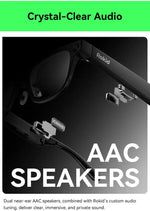 Rokid Glasses lightweight AR smartglasses take photos navigate in real time translate teleprompters AI Glasses Metanexus XR