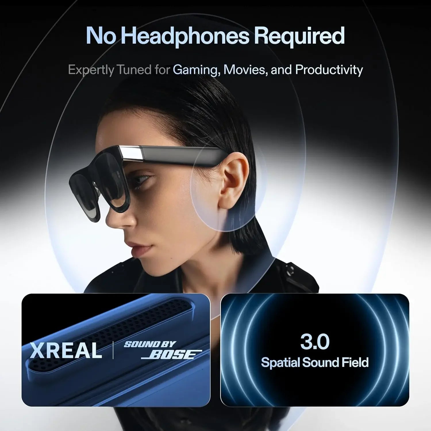 MetaNexusXR XREAL One Pro AR glasses project a 477" HD 3D screen for private cinema. | MetaNexusXR