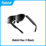 Rokid Max 2 AR Glasses Black 215" Micro-OLED Display Immersive Wearable Display for Gaming & Entertainment Metanexus XR