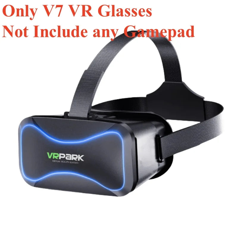 MetaNexusXR V7 4K VR headset with phone, for iOS/Android, supports joysticks. | MetaNexusXR