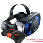Virtual Reality VR Glasses IMAX Huge Screen Movie 3D Glasses Google Cardboard Box VR Helmet for 5-7" Phone,Support Game Joystick Metanexus XR