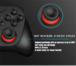 Wireless 4K VR headset clips over smartphone for immersive 3D viewing, black and red finish | MetaNexusXR