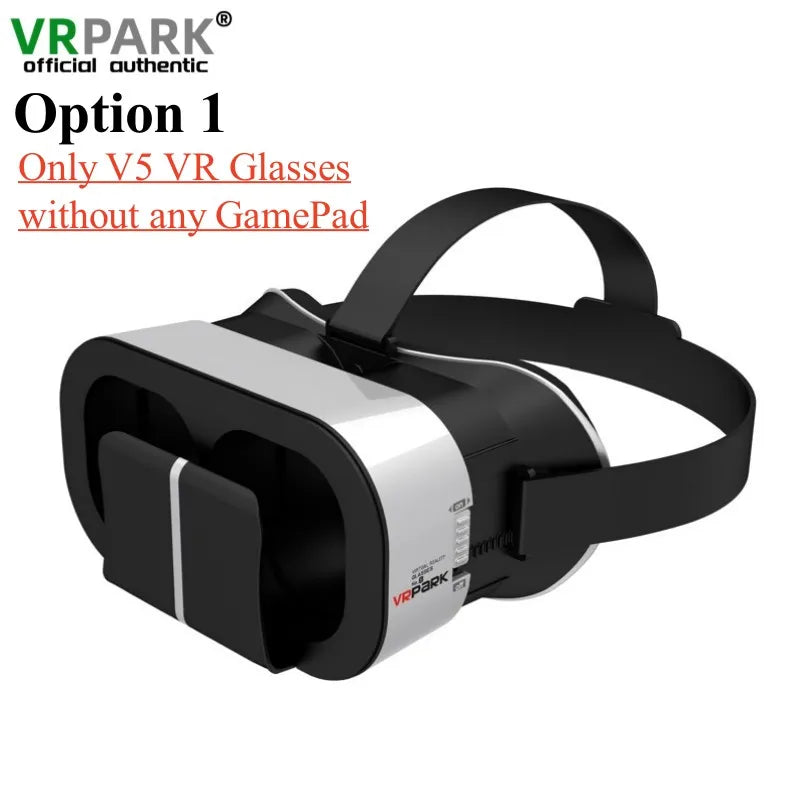 MetaNexusXR V5 VR headset with 4K display for phones up to 6.7", supports IMAX 3D and game controllers. | MetaNexusXR