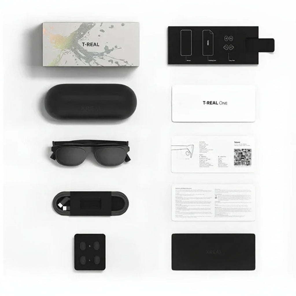 XREAL One AR Glasses Native 3 DoF, 147" 50°FOV 120Hz HD Display, Real 3D Video Display Glasses for iPhone 17/16, Steam Deck Metanexus XR