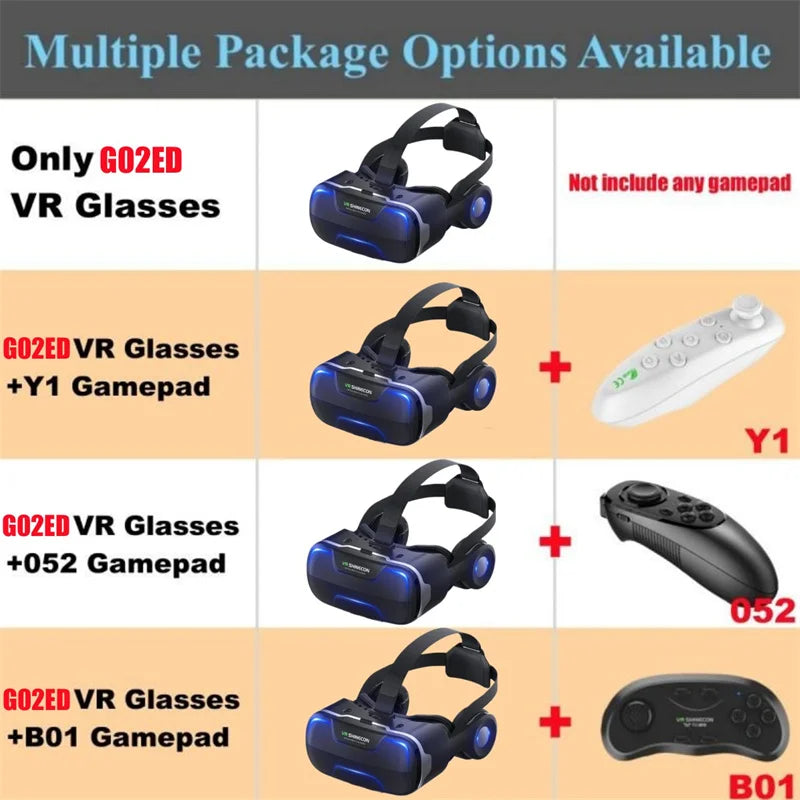 MetaNexusXR headset displays a phone for HD, 3D, IMAX-like VR immersion. | MetaNexusXR