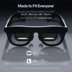 MetaNexusXR XREAL One Pro AR glasses projecting a 477" HD 3D screen for private cinema. | MetaNexusXR