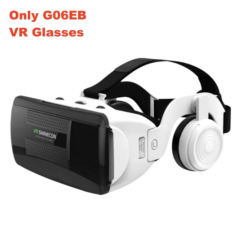 MetaNexusXR headset projecting IMAX 3D film on large screen with game joysticks nearby | MetaNexusXR