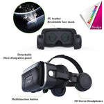 MetaNexusXR VR headset box: Stereo 3D glasses with smartphone holder, compatible with gamepads. | MetaNexusXR