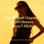 XREAL One AR Glasses Native 3 DoF, 147" 50°FOV 120Hz HD Display, Real 3D Video Display Glasses for iPhone 17/16, Steam Deck Metanexus XR