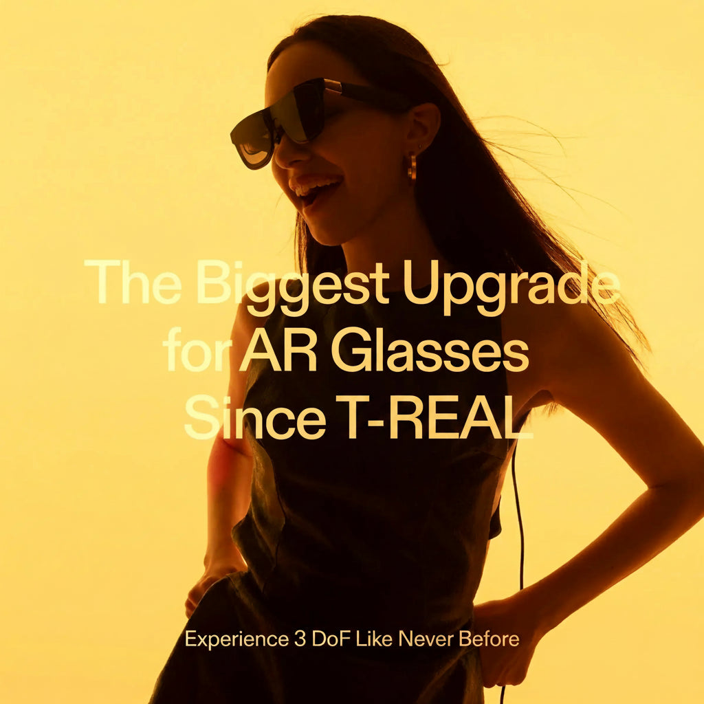 XREAL One AR Glasses Native 3 DoF, 147" 50°FOV 120Hz HD Display, Real 3D Video Display Glasses for iPhone 17/16, Steam Deck Metanexus XR