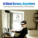 MetaNexusXR XR headset with HDMI input and battery hub connecting monitors, laptop, console | MetaNexusXR
