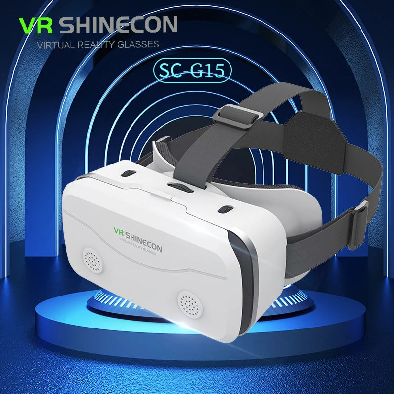 Black G15 IMAX VR headset with adjustable strap for 4.7–7 inch phones | MetaNexusXR