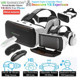 MetaNexusXR VR headset, IMAX screen, 3D glasses, and Google Cardboard box for phones. | MetaNexusXR