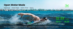 Holoswim Pro AR goggles with OLED swim metrics and open-water mode readout | MetaNexusXR