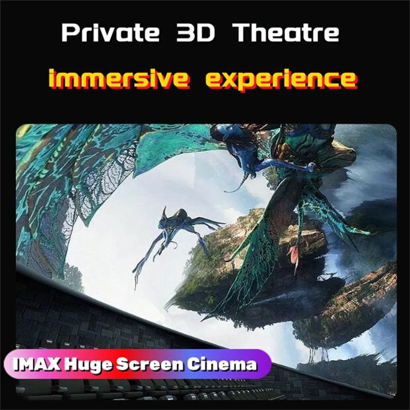 MetaNexusXR VR headset with IMAX 3D glasses, fits 4.7-6.5" phone, supports game joysticks. | MetaNexusXR