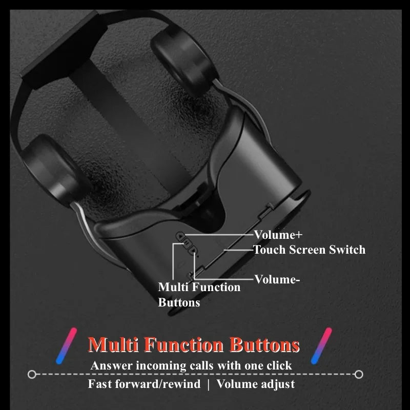 MetaNexusXR J60 white wireless VR headset with phone dock and dual lenses for 4K stereo gaming | MetaNexusXR