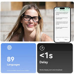 Rokid Glasses lightweight AR smartglasses take photos navigate in real time translate teleprompters AI Glasses Metanexus XR