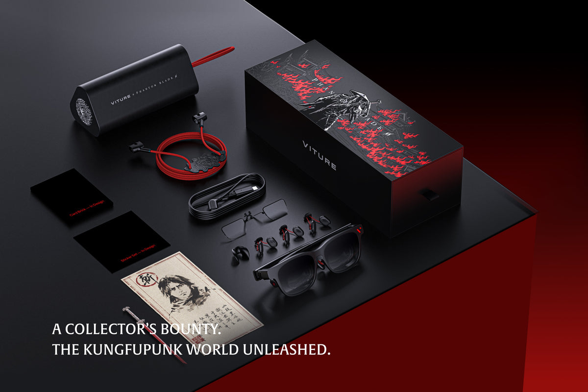 Collector Edition XR Glasses – Kungfupunk Gaming Design, 174" 58° FOV – collector edition xr glasses – photo 5 of 32