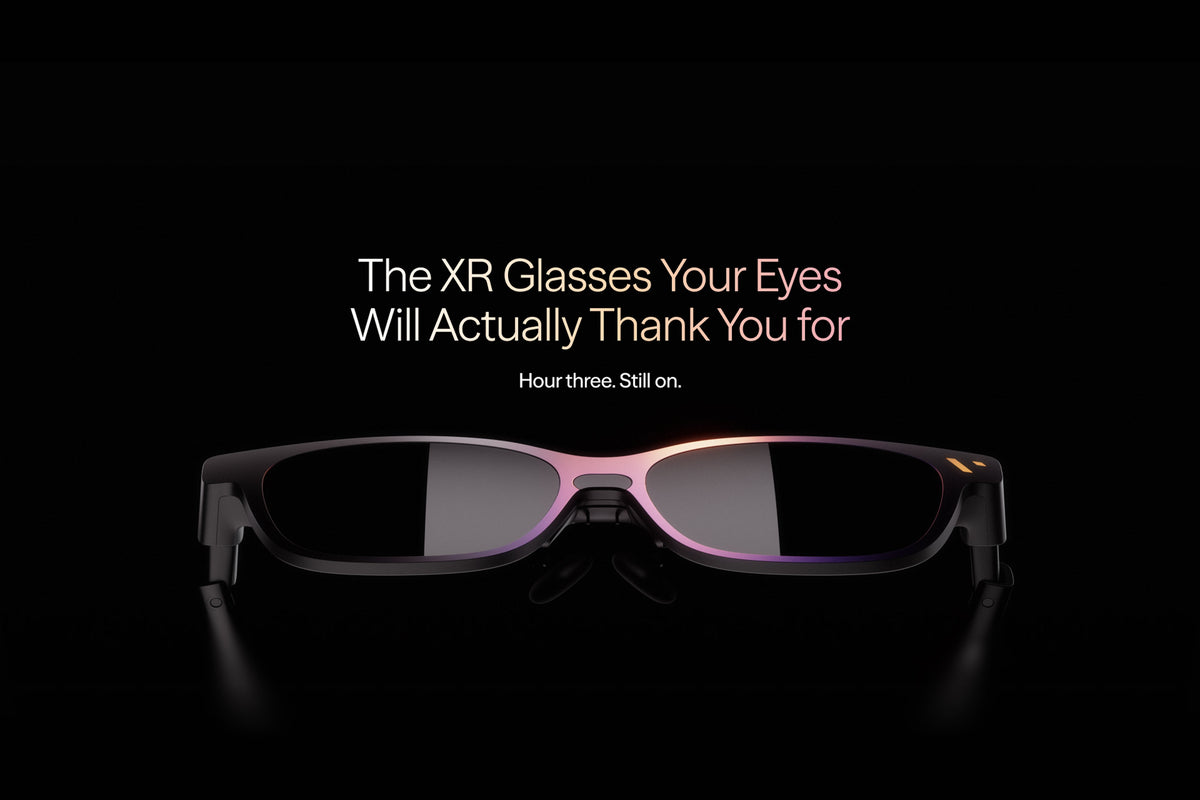 Budget AR Glasses – Thinnest Frame, 1,600 Nits, 146" and 0 to −5.0D Dials – budget ar glasses – photo 5 of 11