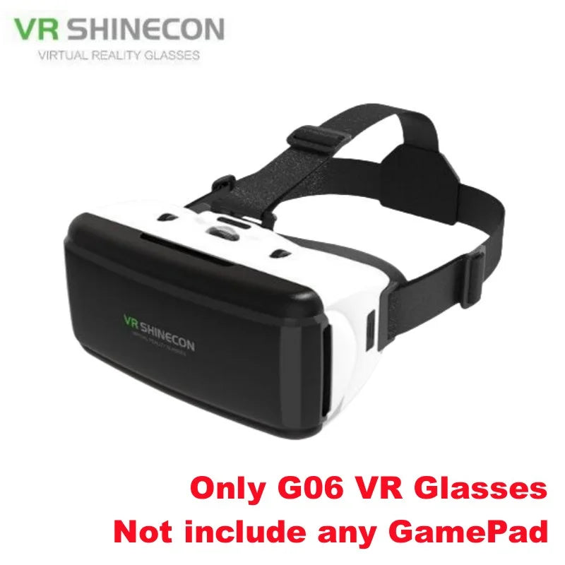 MetaNexusXR VR headset with IMAX screen and 3D glasses, compatible with phones and game joysticks. | MetaNexusXR