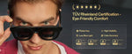MetaNexusXR's XREAL One Pro AR glasses render a large virtual screen for immersive private cinema. | MetaNexusXR