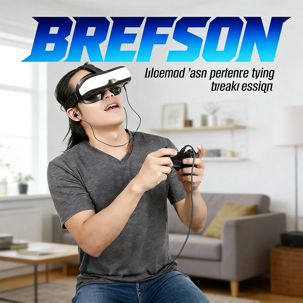 MetaNexusXR headset showing HDMI input, battery pack, and multi-device connectivity | MetaNexusXR