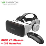 MetaNexusXR VR headset and IMAX screen displaying a virtual world. | MetaNexusXR