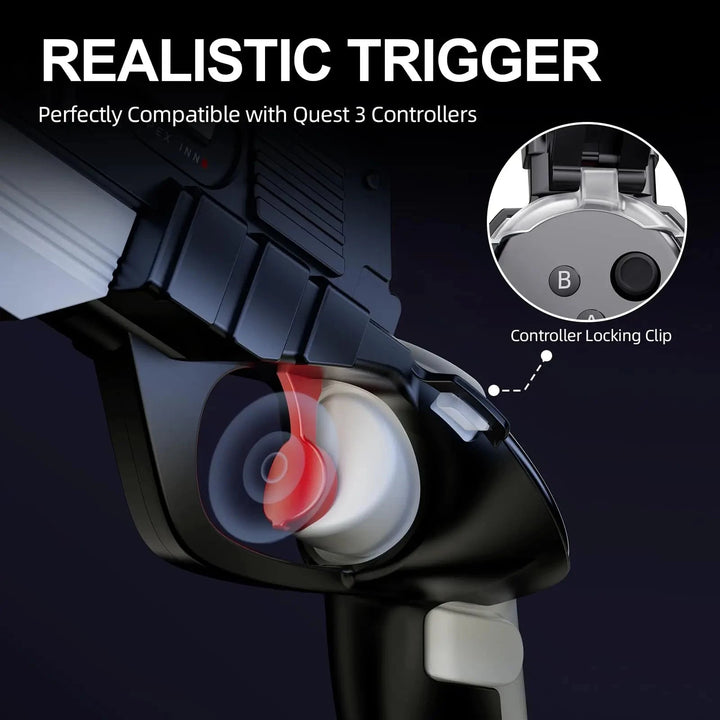 Meta Quest 3S electric pistol grip Metanexus XR