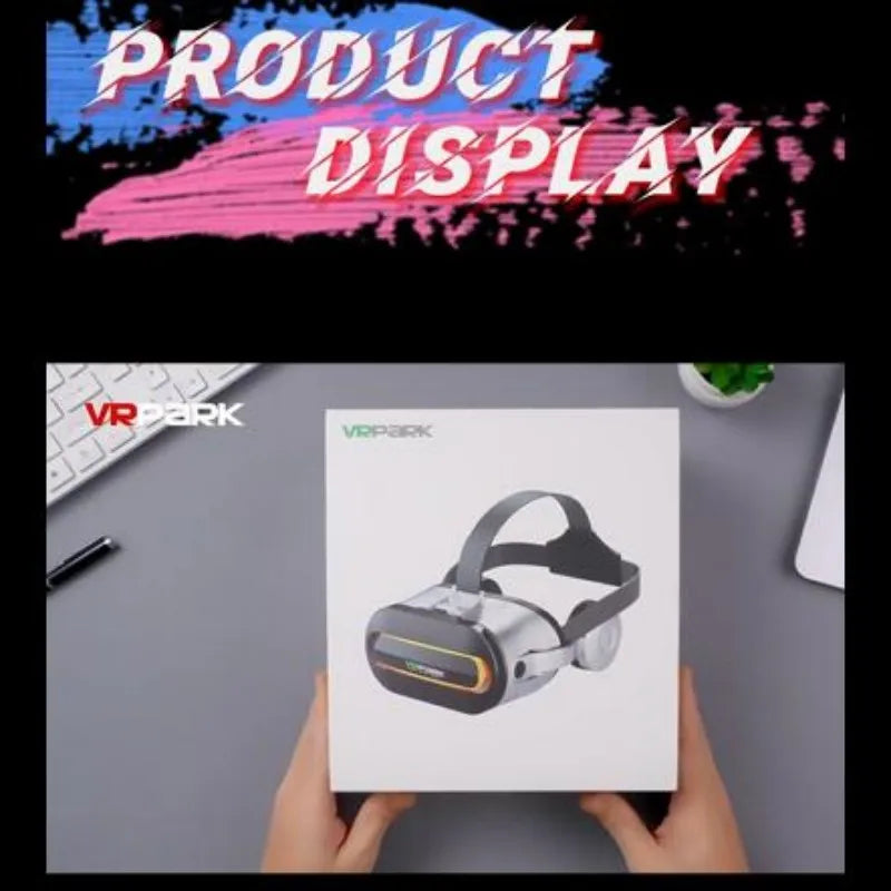 MetaNexusXR J60 4K wireless VR headset wirelessly streams 3D stereo video from a smartphone. | MetaNexusXR