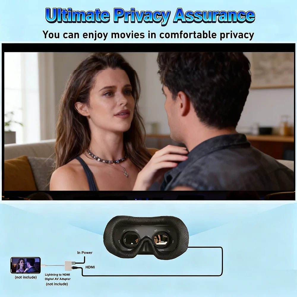 Black headset with front camera module and adjustable strap on white background | MetaNexusXR