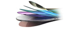 Holoswim 2 GO smart swim goggles showing lap metrics against a rippling pool blue backdrop | MetaNexusXR