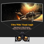 MetaNexusXR portable folding VR glasses: immersive IMAX 3D movies and games on 4-6" phones. | MetaNexusXR