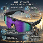 MetaNexusXR AI smart glasses for outdoor sports, featuring an 800W camera and voice assistant. | MetaNexusXR