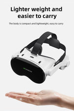 MetaNexusXR G18E VR headset with adjustable strap and phone cradle for 4.7-7 inch screens | MetaNexusXR