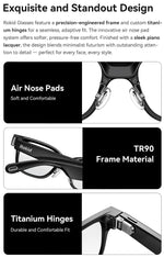 Rokid Glasses lightweight AR smartglasses take photos navigate in real time translate teleprompters AI Glasses Metanexus XR