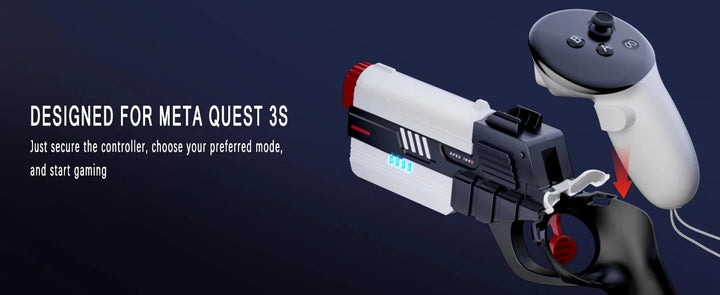 Meta Quest 3S electric pistol grip Metanexus XR