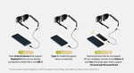 MetaNexusXR Rokid AR glasses display 3-screen 360" Micro-OLED 120Hz for immersive gaming. | MetaNexusXR