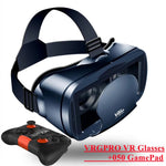 Virtual Reality VR Glasses IMAX Huge Screen Movie 3D Glasses Google Cardboard Box VR Helmet for 5-7" Phone,Support Game Joystick Metanexus XR