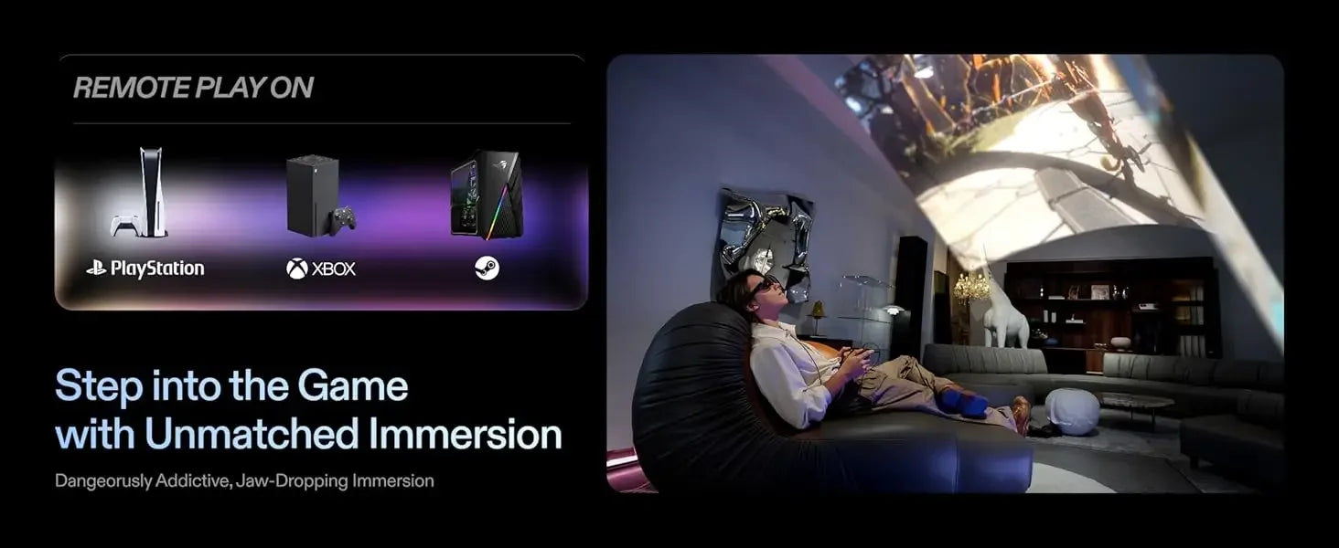 MetaNexusXR's XREAL One Pro AR glasses project a large 3D screen for immersive private cinema. | MetaNexusXR