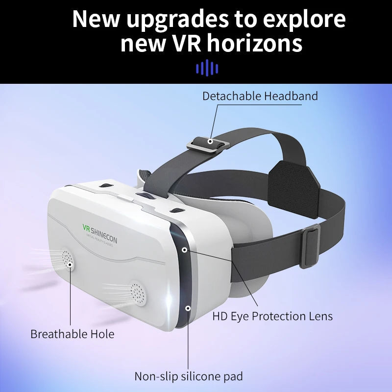 Black G15 IMAX VR headset with adjustable straps for 4.7-7in phones | MetaNexusXR