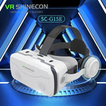 MetaNexusXR G15E VR headset showing IMAX 3D movie preview on embedded smartphone screen | MetaNexusXR